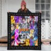 Sasuke Uchiha Vs Naruto Premium Quilt Blanket Anime Home Decor Custom For Fans 3