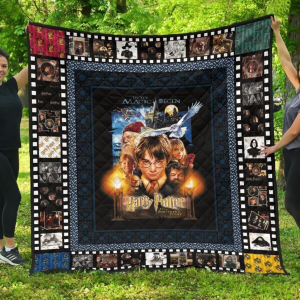 Scene Harry Potter Quilt Blanket For Bedding Decor Gift Idea