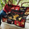 Seagram's 7 Quilt Blanket All I Need Is Whiskey Gift Idea 11