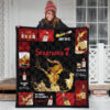 Seagram's 7 Quilt Blanket All I Need Is Whiskey Gift Idea 3