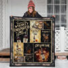 Seagram's Seven Crown Quilt Blanket Whiskey Inspired Me 3