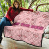 See The Good Akatsuki Pink Cloud Patterns Premium Quilt Blanket 11