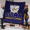 Sigma Gamma Rho Premium Quilt Blanket Sorority Home Decor Custom For Fans 1
