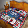 Snoopy And Charlie Brown Xmas Quilt Blanket Gift Idea 19