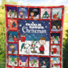 Snoopy And Charlie Brown Xmas Quilt Blanket Gift Idea 5