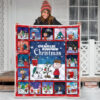 Snoopy And Charlie Brown Xmas Quilt Blanket Gift Idea 3