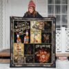 Southern Comfort Quilt Blanket Whiskey Inspired Me Funny Gift 3