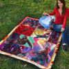 Spider Man Into Spiderverse Premium Quilt Blanket Movie Home Decor Custom For Fans 9