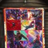 Spider Man Into Spiderverse Premium Quilt Blanket Movie Home Decor Custom For Fans 7