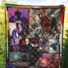 Spider Man Miles Gonzalo Morales Comic Premium Quilt Blanket Movie Home Decor Custom For Fans 5