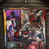 Spider Man Miles Gonzalo Morales Comic Premium Quilt Blanket Movie Home Decor Custom For Fans 7