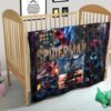 Spider Man Miles Gonzalo Morales Premium Quilt Blanket Movie Home Decor Custom For Fans 21