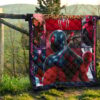 Spider Man Miles Gonzalo Morales Premium Quilt Blanket Movie Home Decor Custom For Fans 13