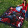 Spider Man Miles Gonzalo Morales Premium Quilt Blanket Movie Home Decor Custom For Fans 9