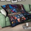 Spider Man Miles Gonzalo Morales Premium Quilt Blanket Movie Home Decor Custom For Fans 17