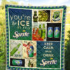 Sprite Quilt Blanket Funny Gift For Soft Drink Gift Idea 5