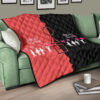 Squid Game Movie Premium Quilt - Dalgona Challenge Round Square Triangle Umbrella Quilt Blanket 17