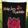 Squid Game Movie Premium Quilt Funny Squid Workers Surprising Pose Quilt Blanket 5