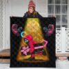 Squid Game Movie Premium Quilt Red Squid Worker Stealing Gift Golden Money Pig Quilt Blanket 3