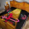 Squid Game Movie Premium Quilt Red Squid Worker Stealing Gift Golden Money Pig Quilt Blanket 19