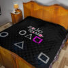 Squid Game Movie Premium Quilt Round Square Triangle Symbol Dot Style Quilt Blanket 19