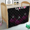 Squid Game Movie Premium Quilt Round Triangle Square Worker In The Cold Dark Quilt Blanket 21