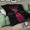 Squid Game Movie Premium Quilt Squid Worker Spy Attacked By Others Artwork Quilt Blanket 17