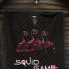 Squid Game Movie Tapestry - Funny Naughty Squid Workers Round Square Triangle Umbrella Tapestry Home Decor 7