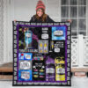 Steel Reserve Quilt Blanket Funny Gift For Beer Lover 3