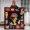 Stella Artois Quilt Blanket All I Need Is Beer Gift Idea 3