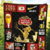 Stella Artois Quilt Blanket All I Need Is Beer Gift Idea 5