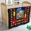 Super Mario Quilt Blanket Funny Gift Idea For Video Game Fan 21