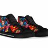 Superman Comic Sneakers High Top Shoes Fan Gift Idea 3