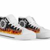 Supernatural Sneakers Fire High Top Shoes Fan Gift Idea 1