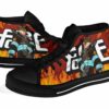 Takehisa Hinawa Fire Force Sneakers Anime High Top Shoes Fan 3