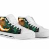 Tanjiro Fire Sword Sneakers Kimetsu No Yaiba High Top Shoes 1