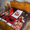Tetsuro Kuroo And Kenma Kozume Fukurodani Haikyuu Premium Quilt Blanket Anime Home Decor Custom For Fans 19