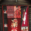 Tetsuro Kuroo And Kenma Kozume Fukurodani Haikyuu Premium Quilt Blanket Anime Home Decor Custom For Fans 7
