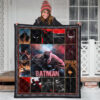 The Bat Man Premium Quilt Blanket Movie Home Decor Custom For Fans 3