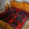 The Bat Man Premium Quilt Blanket Movie Home Decor Custom For Fans 19