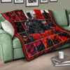 The Bat Man Premium Quilt Blanket Movie Home Decor Custom For Fans 17