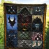 The Bat Man Premium Quilt Blanket Movie Home Decor Custom For Fans 5