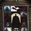 The Bat Man Premium Quilt Blanket Movie Home Decor Custom For Fans 7