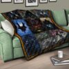 The Bat Man Premium Quilt Blanket Movie Home Decor Custom For Fans 17