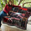 The Bat Man Premium Quilt Blanket Movie Home Decor Custom For Fans 11