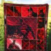 The Bat Man Premium Quilt Blanket Movie Home Decor Custom For Fans 5