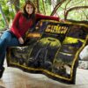 The Bat Man Premium Quilt Blanket Movie Home Decor Custom For Fans 11