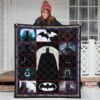 The Bat Man Premium Quilt Blanket Movie Home Decor Custom For Fans 3