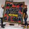 The Bat Man Premium Quilt Blanket Movie Home Decor Custom For Fans 1