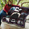 The Bat Man Premium Quilt Blanket Movie Home Decor Custom For Fans 11